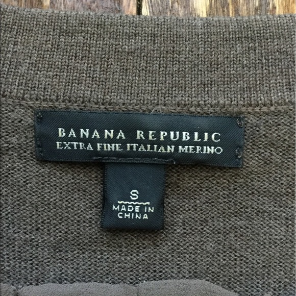 Banana Republic Brown Cardigan - Size S (EUC) - Picture 7 of 9